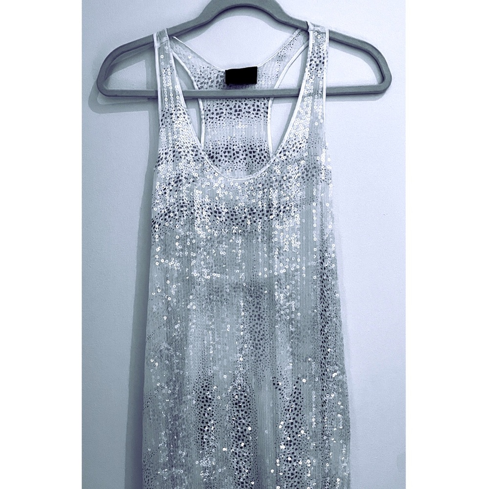 Missoni Beaded White & Silver Dress